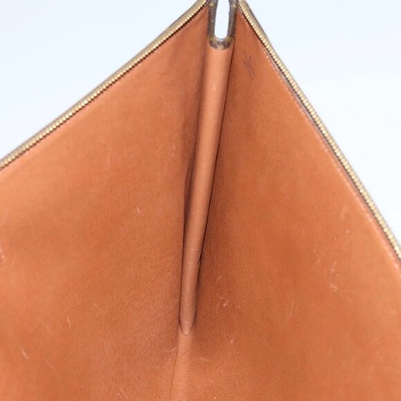 LOUIS VUITTON Monogram Posh Documents Clutch Bag M53456 LV Auth EC947 - Picture 14 of 16